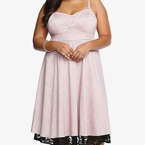 Pink Polka Dot Dress